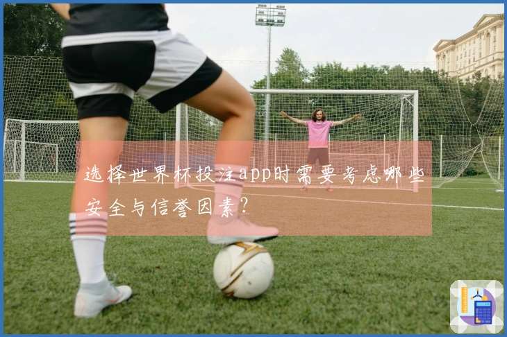 选择世界杯投注app时需要考虑哪些安全与信誉因素？