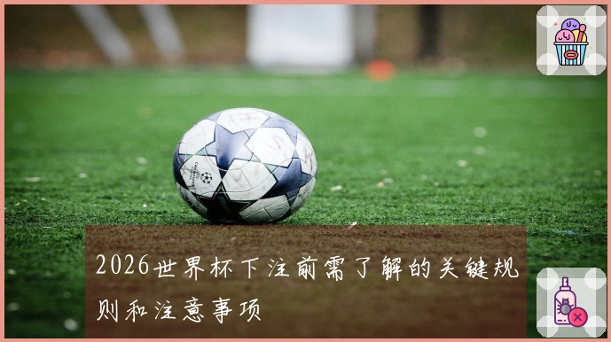 2026世界杯下注前需了解的关键规则和注意事项
