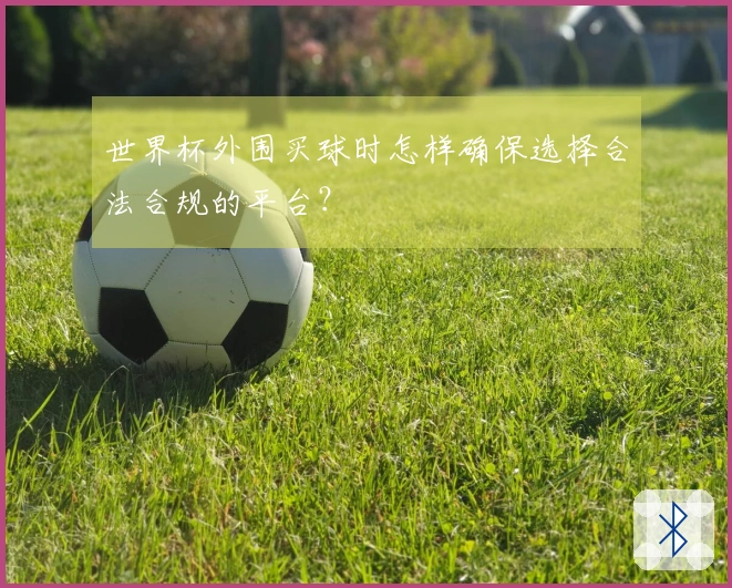 世界杯外围买球时怎样确保选择合法合规的平台？