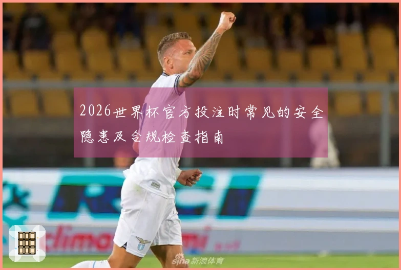 2026世界杯官方投注时常见的安全隐患及合规检查指南